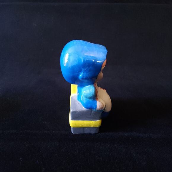 Vintage JWA Joan Walsh Anglund Lot of 3 Ceramic Christmas Ornaments 1979 Japan - Picture 5 of 11